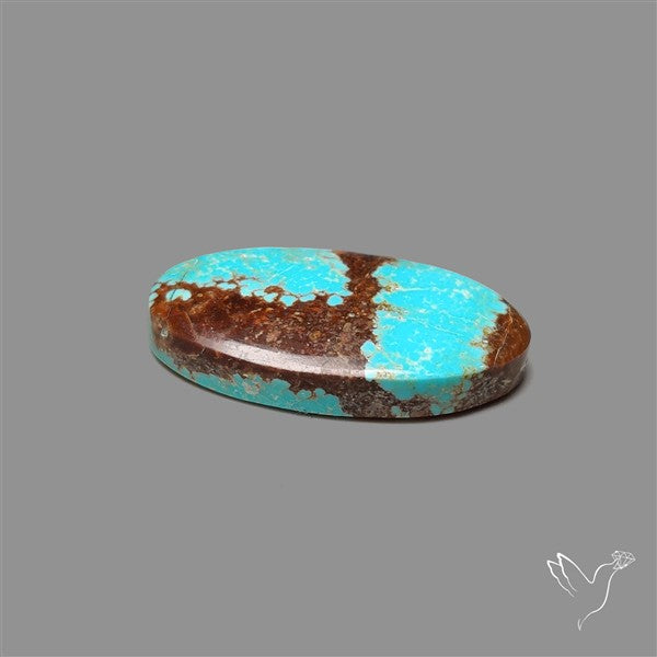 Number 8 Mines Turquoise Cabochon