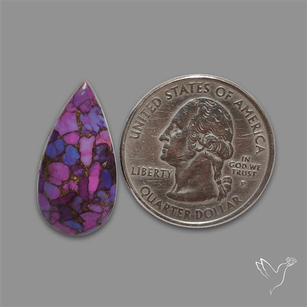 Purple Mohave Turquoise Cabochon