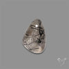 Black Tourmalinated Quartz Cabochon
