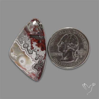 Laguna Lace Agate Cabochon