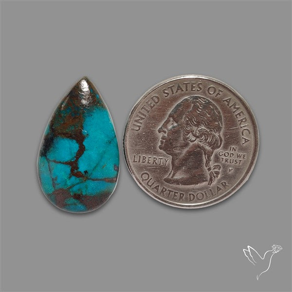 Bisbee Shattuckite Cabochon