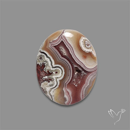 Laguna Lace Agate Cabochon
