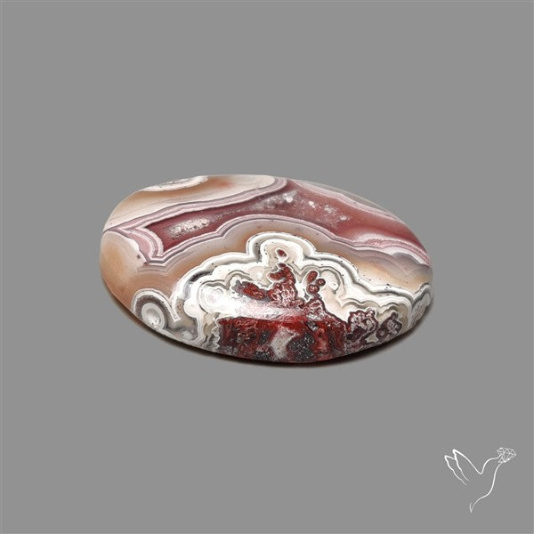 Laguna Lace Agate Cabochon