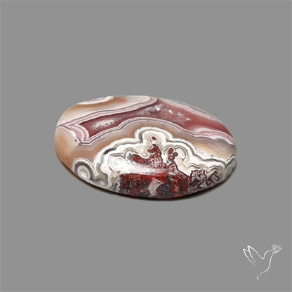 Laguna Lace Agate Cabochon
