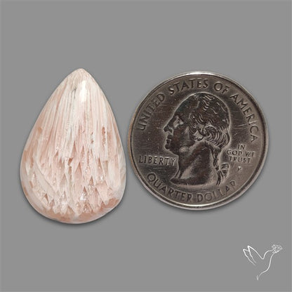 Pink Scolecite Cabochon