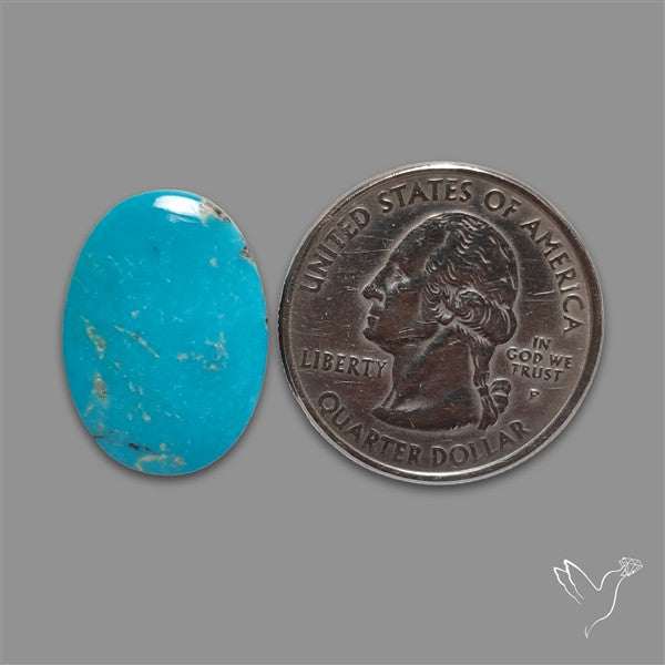 White Water Turquoise Cabochon