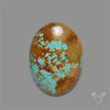 Number 8 Mines Turquoise Cabochon