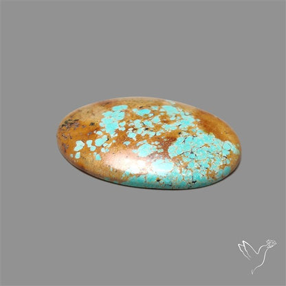 Number 8 Mines Turquoise Cabochon