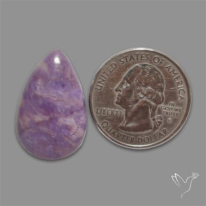 Lavender Jade Cabochon