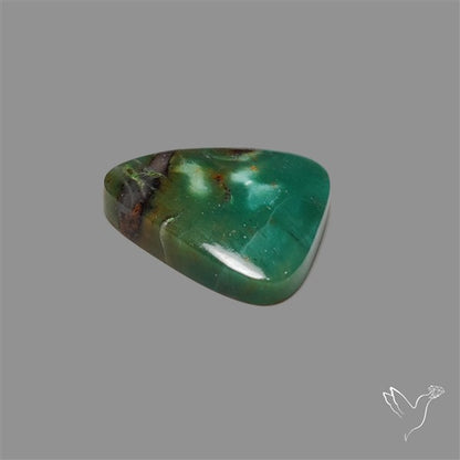 Larsonite Gary Green Jasper Cabochon
