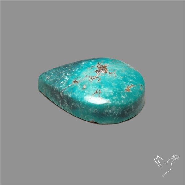 White Water Turquoise Cabochon