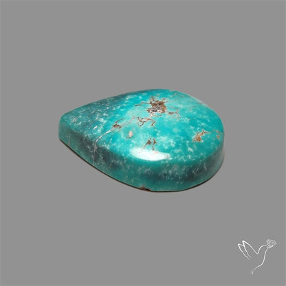 White Water Turquoise Cabochon