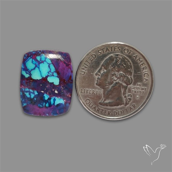 Purple Mohave Turquoise Cabochon