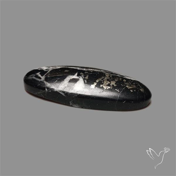 Chiffer Mit Pyrite Rare Cabochon