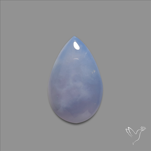 Namibian Blue Chalcedony Cabochon