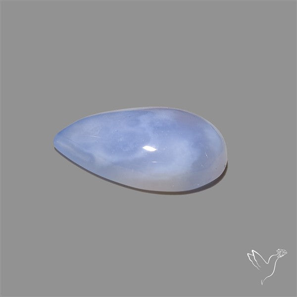 Namibian Blue Chalcedony Cabochon