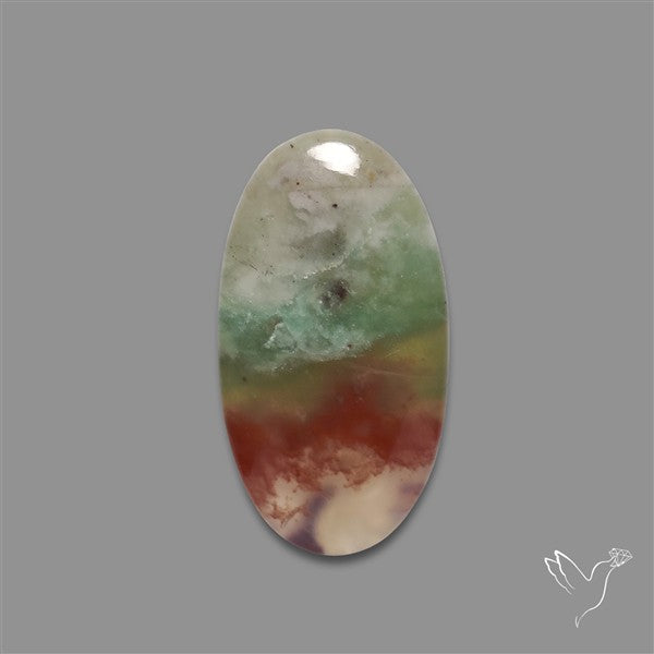 Aqua Chrysoprase Cabochon