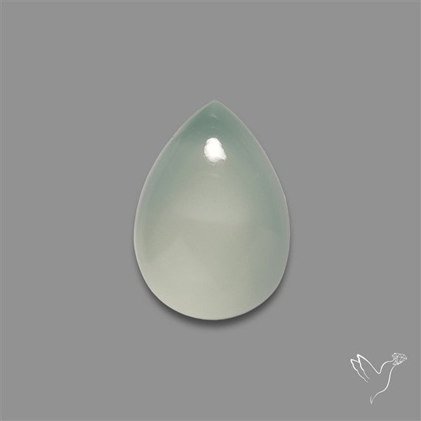 Aqua Chalcedony Cabochon