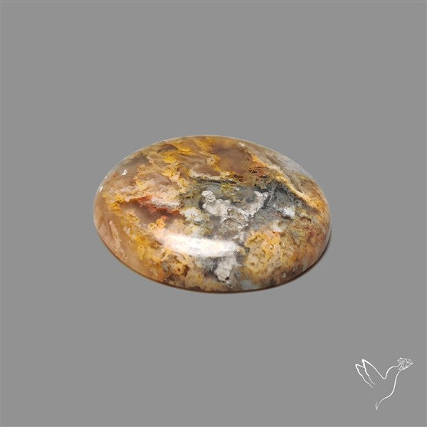 Northridge Plume Agate Cabochon