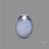 Blue Lace Agate Heart Cabochon