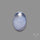 Blue Lace Agate Heart Cabochon