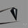 Step Cut Faceted Black Onyx Kite