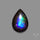 Rare Purple Ammolite Cabochon