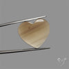 Smoky Quartz Heart Cabochon