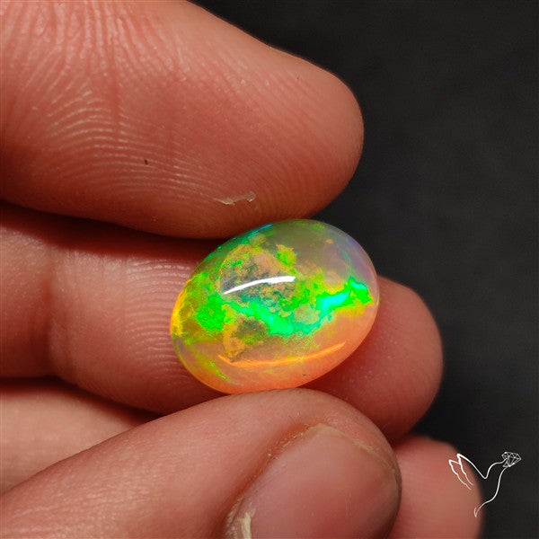 Ethiopian Galaxy Opal Cabochon