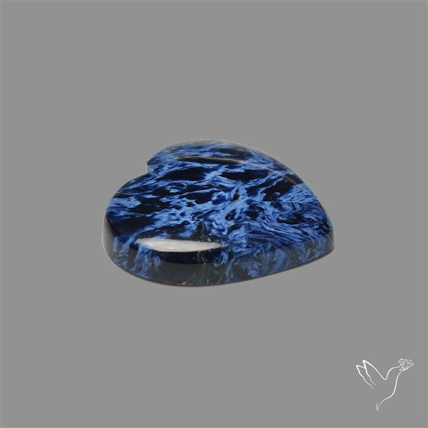 Pietersite Heart Cabochon Treated