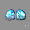 Rainbow Moonstone Pair