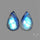 Rainbow Moonstone Pair