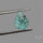 Paraiba Blue Apatite Leaf Carving