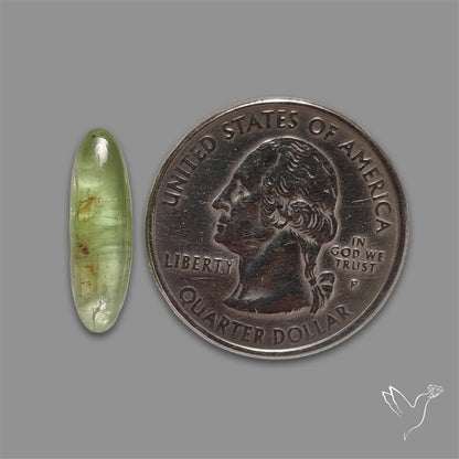 Mint Green Kyanite Cabochon
