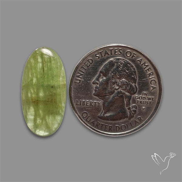 Mint Green Kyanite Cabochon