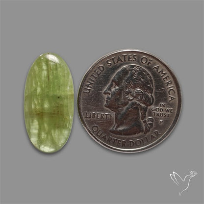 Mint Green Kyanite Cabochon