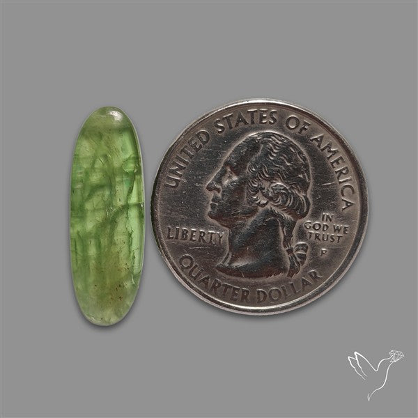 Mint Green Kyanite Cabochon