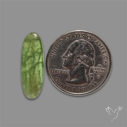 Mint Green Kyanite Cabochon