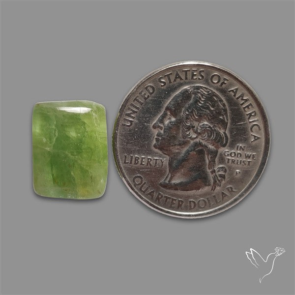 Mint Green Kyanite Cabochon