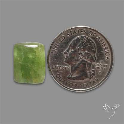 Mint Green Kyanite Cabochon