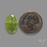Mint Green Kyanite Cabochon