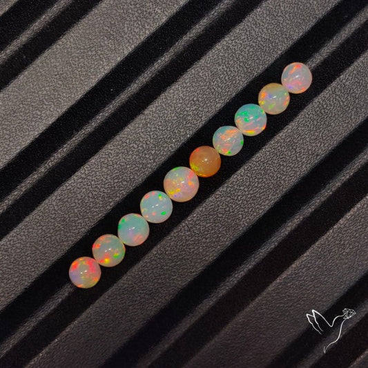Ethiopian Welo Opal Beads Lot (Tiny Spheres Not drilled)