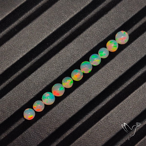 Ethiopian Welo Opal Beads Lot (Tiny Spheres Not drilled)