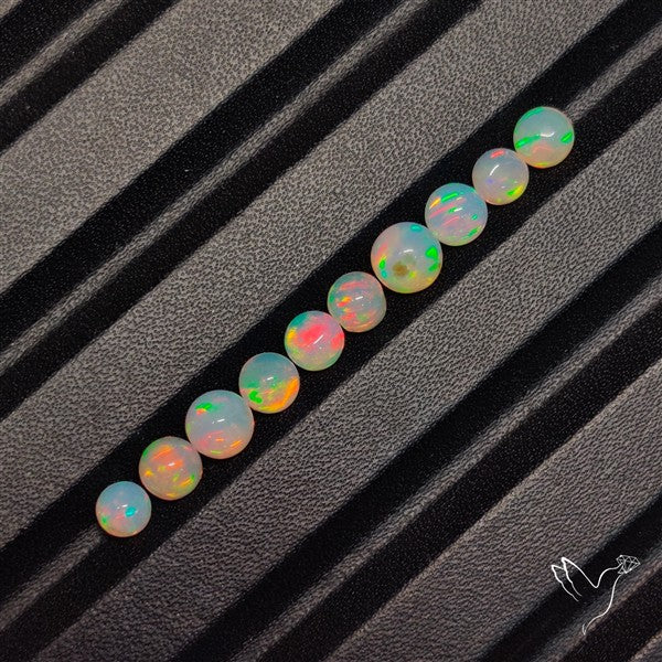 Ethiopian Welo Opal Beads Lot (Tiny Spheres Not drilled)