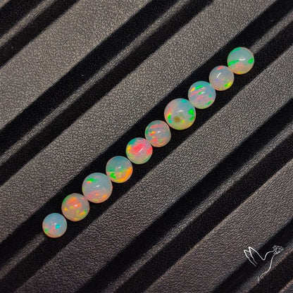 Ethiopian Welo Opal Beads Lot (Tiny Spheres Not drilled)