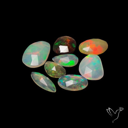 AAA Rose Cut Ethiopian Opal Lot
