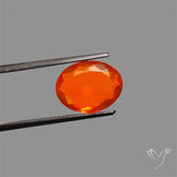 Faceted Mexican Fire Opal