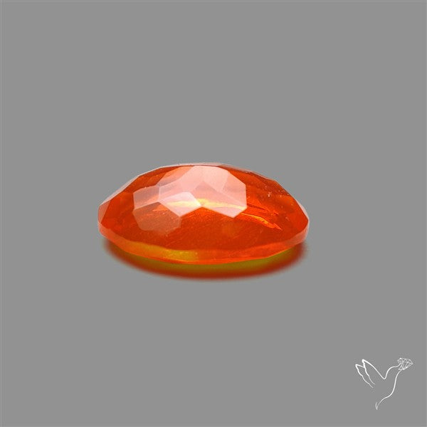 Faceted Mexican Fire Opal