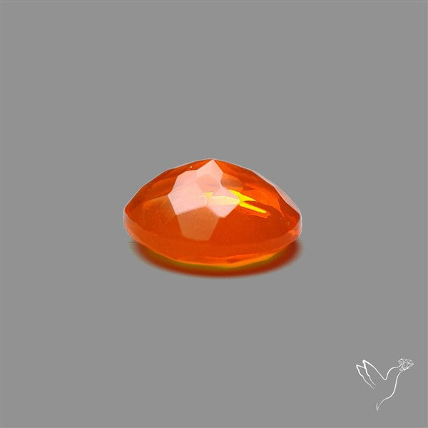 Faceted Mexican Fire Opal