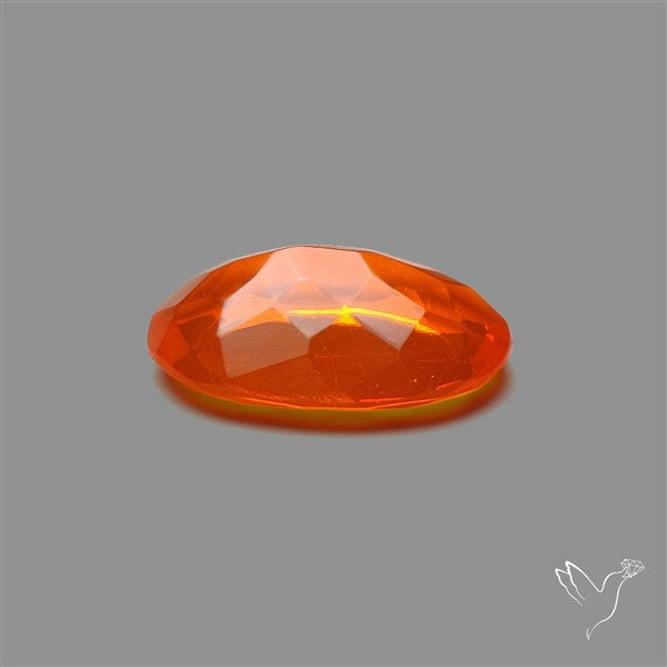 Faceted Mexican Fire Opal